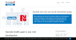 Desktop Screenshot of harolds.nl