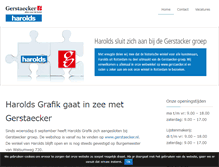 Tablet Screenshot of harolds.nl